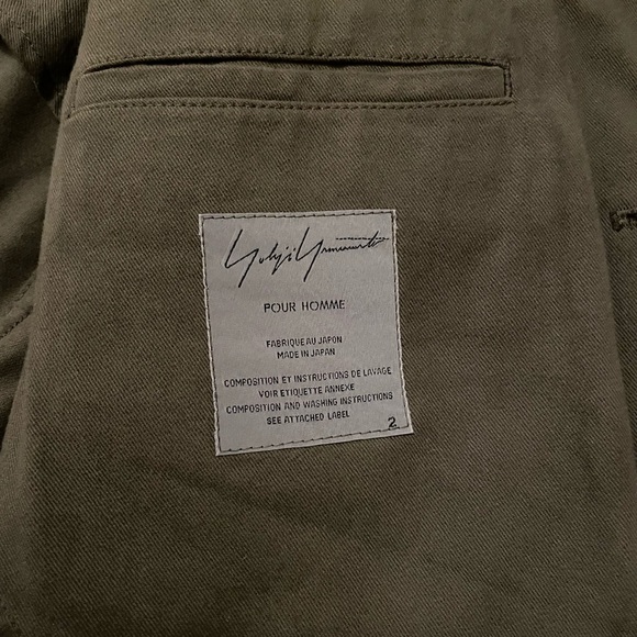 Yohji Yamamoto Pour Homme Hooded Coat - Picture 3 of 3